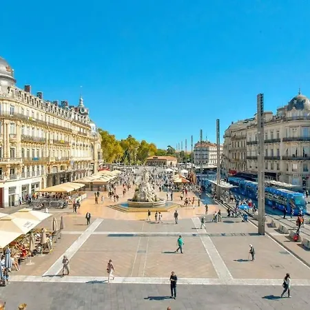 Duplex Chic Climatise Avec Terrasse Proche Comedie Apartment