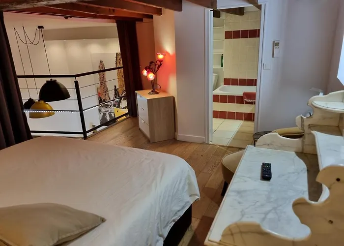 Duplex Chic Climatisé Avec Terrasse Proche Comédie Montpellier