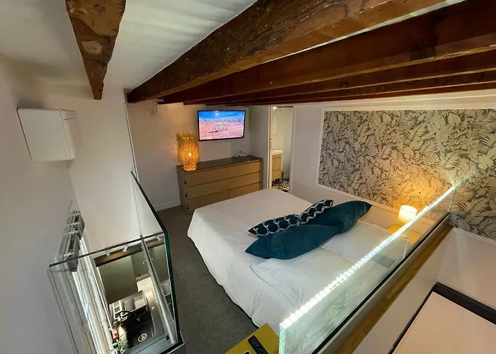Duplex Chic Climatisé Avec Terrasse Proche Comédie *